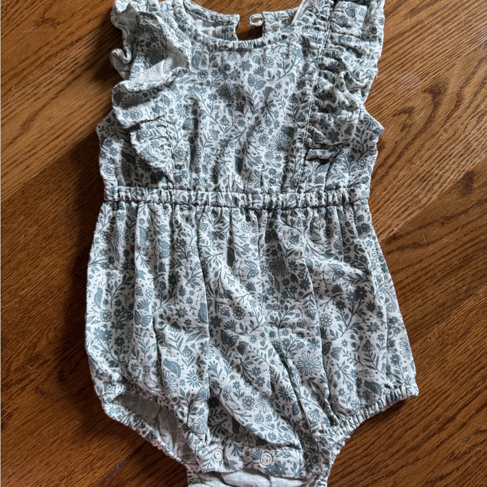 Floral Baby Romper